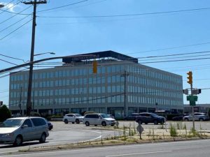 Garden City Building housing Cellino Law's office in Garden City NY