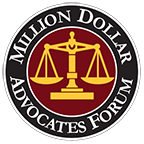 Cellino Law - Million Dollar Advocates Forum Badge