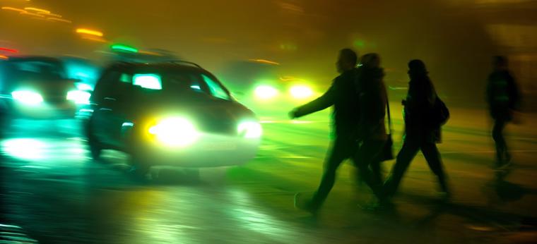 News pedestrian accident