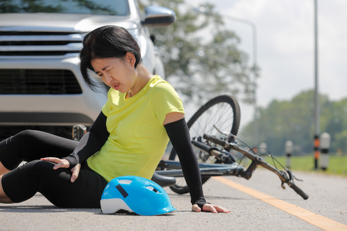News bicycle accident