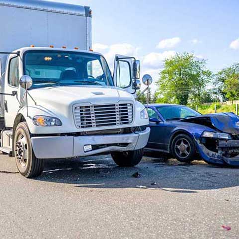 delivery vehicle-crash