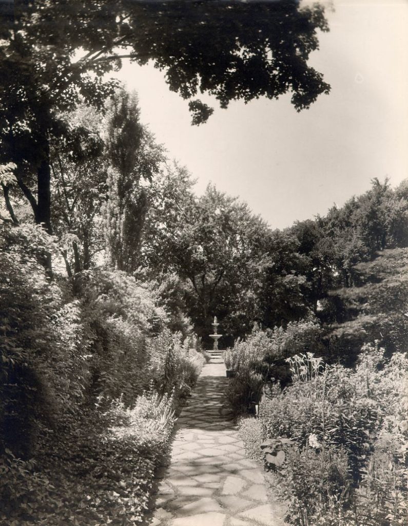 Mrs. Knox's Garden and Fountain