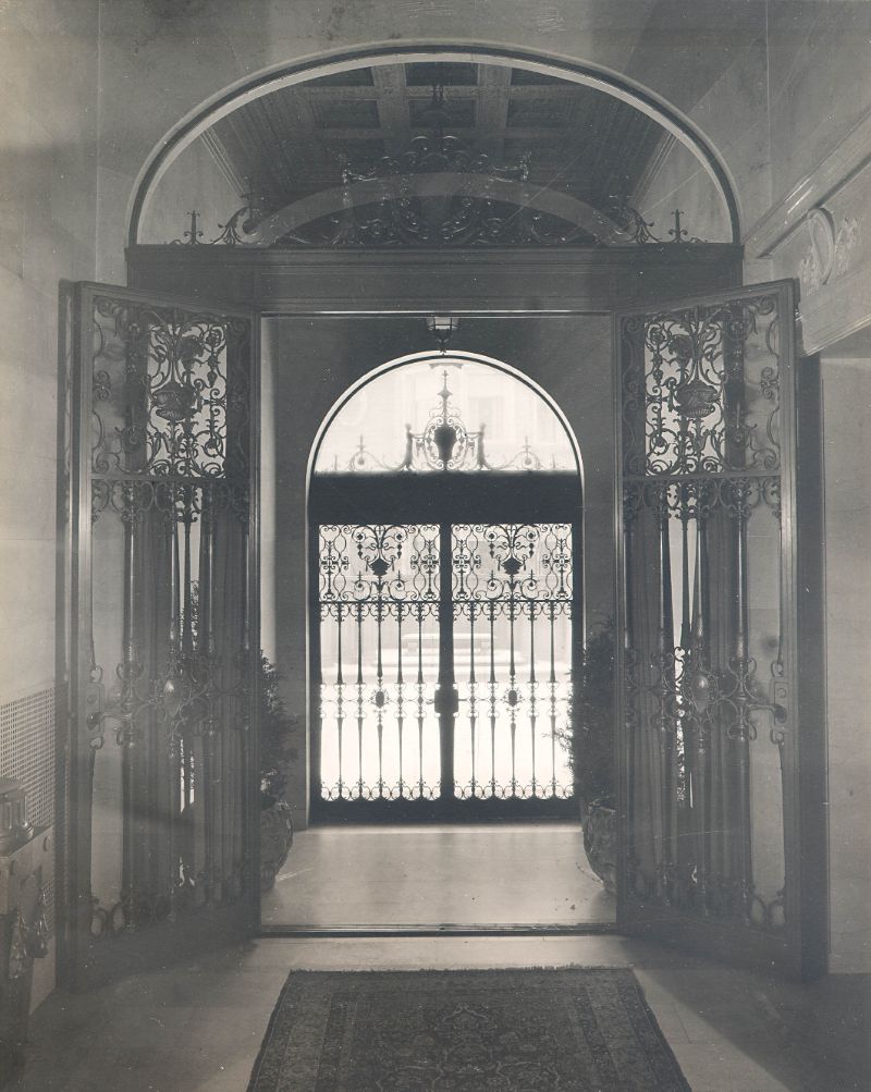 Interior and Exterior Doors to The Main Entrance