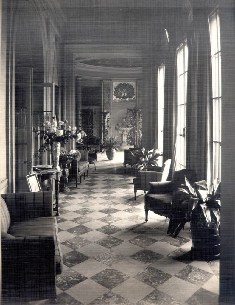 The Loggia Leading To The Rotunda