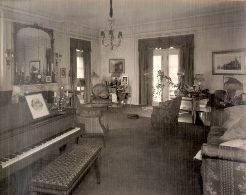A View Of The Master Bedroom's Sitting Room