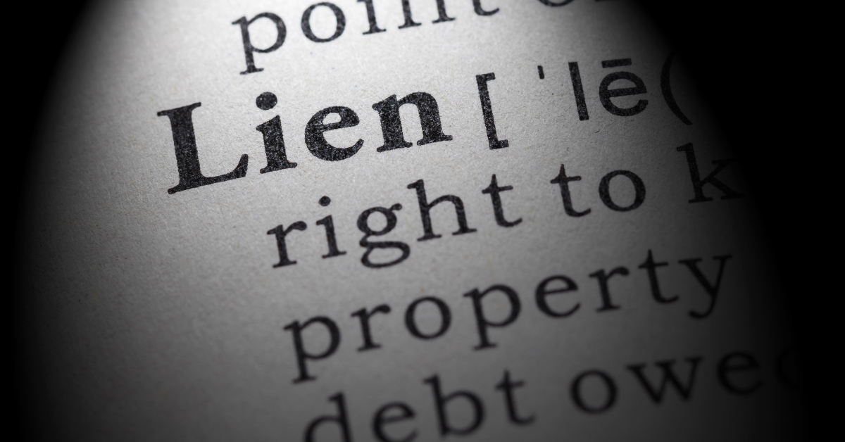 lien in personal injury Cellino Law