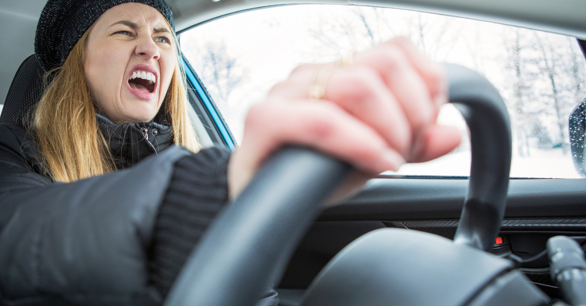 avoiding a road rage accident