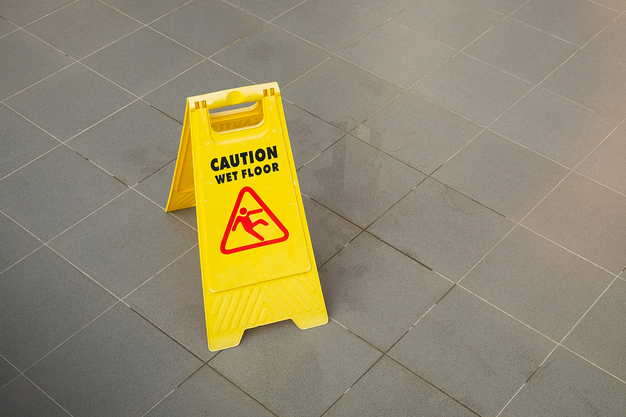 Slip and Falls Caused by Wet Floors