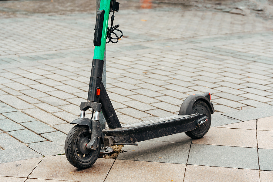 Rental scooters and safety