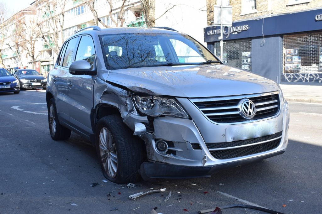 Garment District car accident, Manhattan, NY