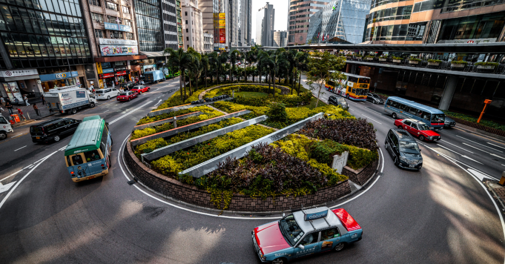 Roundabout Accident