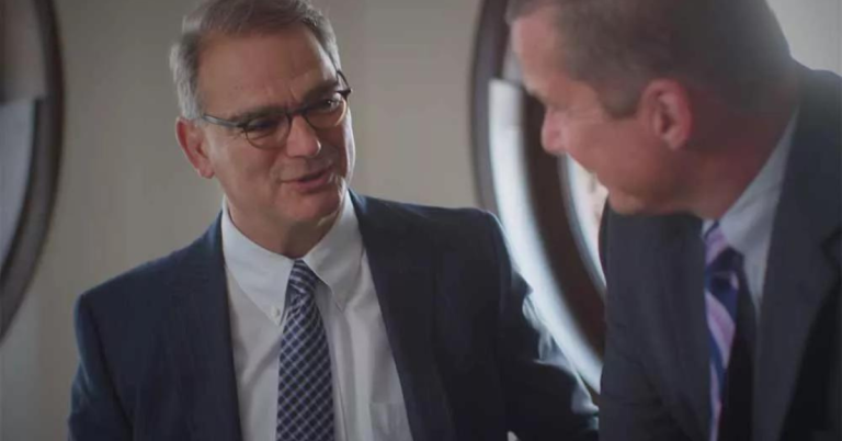 Buffalo personal injury lawyer Ross Cellino speaking to attorney