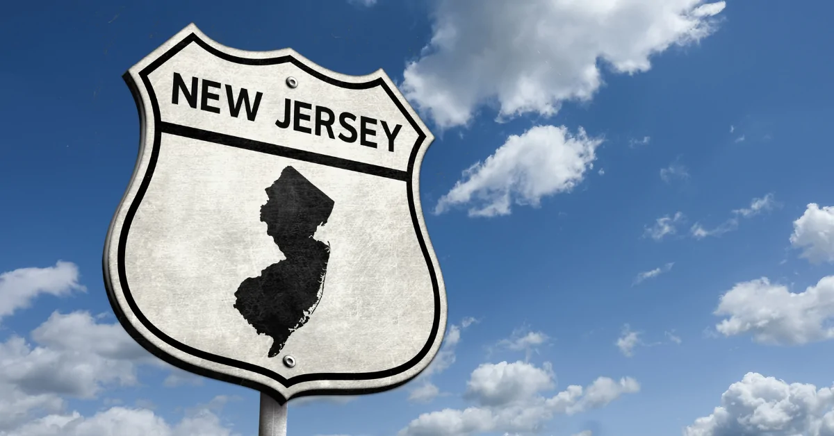 New Jersey Road Sign