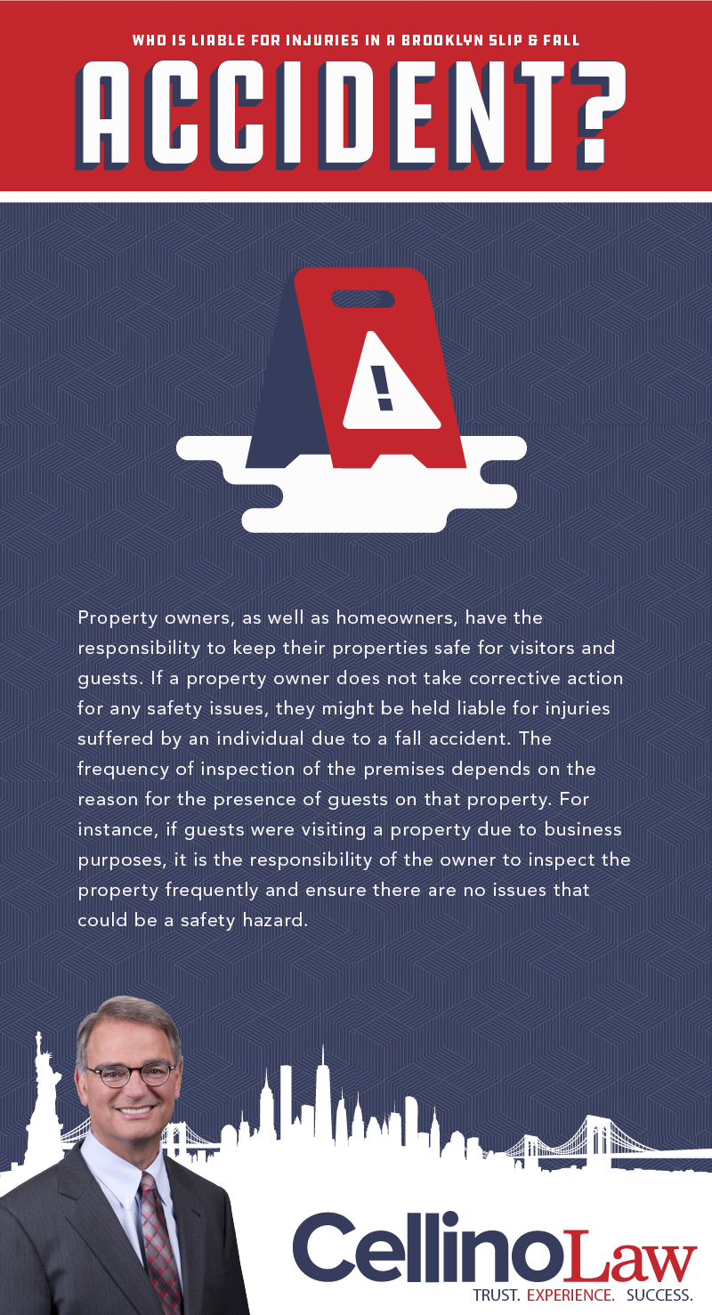 Brooklyn Slip and Fall Injury Lawyer Infographic