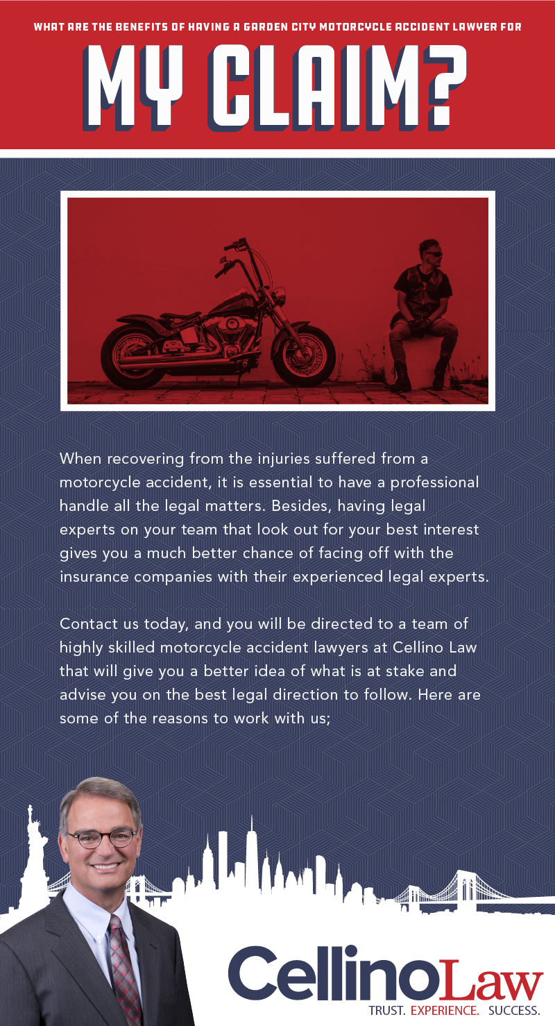 Garden City Motorcycle Accident Lawyer Infographic Garden City Motorcycle Accident Lawyer Infographic