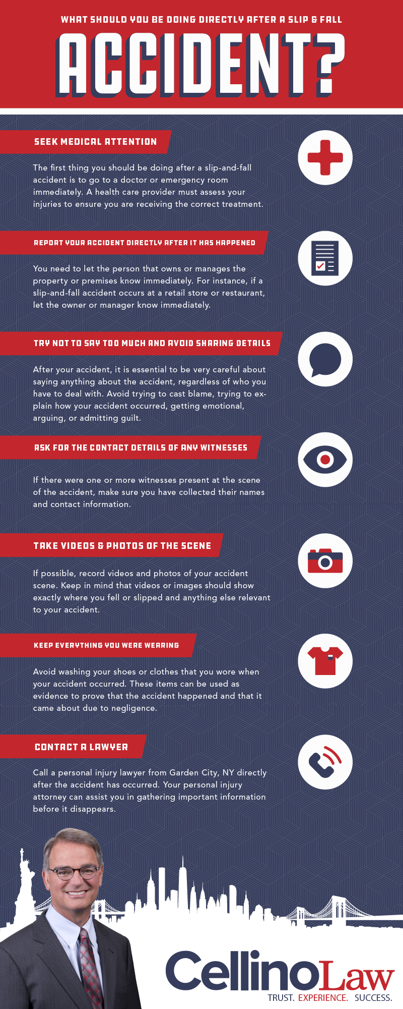 Garden City Slip and Fall Injury Lawyer Infographic Garden City Slip and Fall Injury Lawyer Infographic