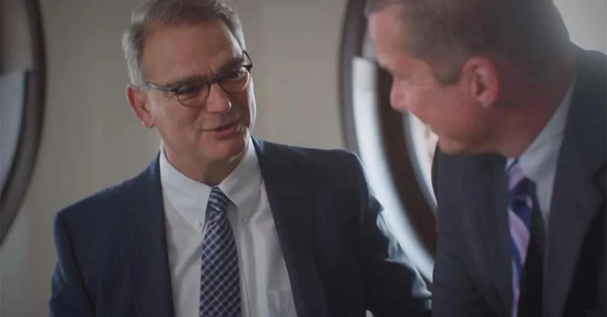 Buffalo personal injury lawyer Ross Cellino speaking to attorney